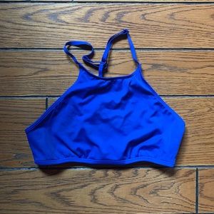 Urban Outfitters Out From Under Bikini Halter Blue